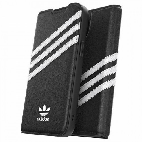 Adidas OR Booklet Case PU iPhone 14 6.1" black|black white 50195 image 1
