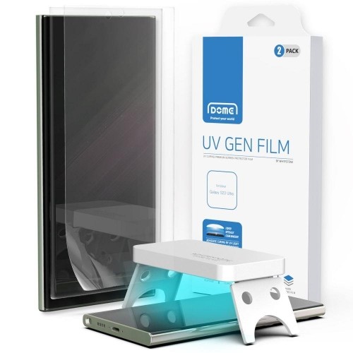 Samsung PROTECTIVE FILM Whitestone DOME UV GEN FILM 2-PACK GALAXY S23 ULTRA CLEAR image 1