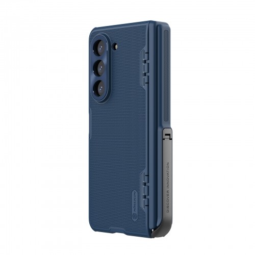 Nillkin Super Frosted FOLD Stand Back Cover for Samsung Galaxy Z Fold 5 Blue image 1