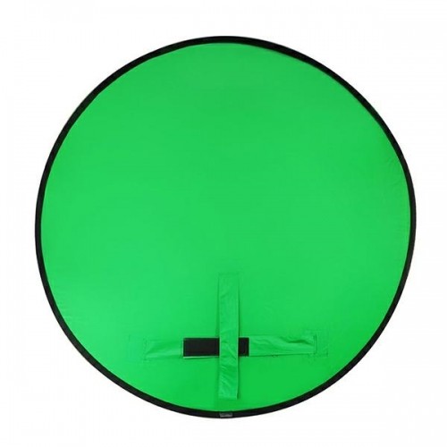 4smarts Płótno Green-Screen Chroma-Key mocowane na uchwycie fotela; średnica 110cm 460516 image 1