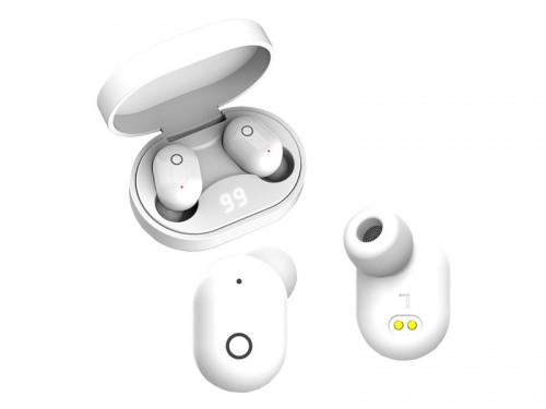 Наушники Somostel Earbuds TWS J18 Bluetooth + зарядный кейс, белый. image 1