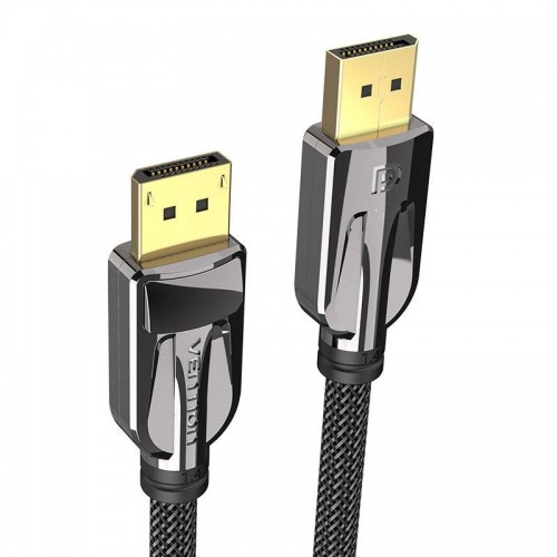 Display Port cable 2x Male, Vention HCABG 8K 60Hz, 1.5m (black) image 1