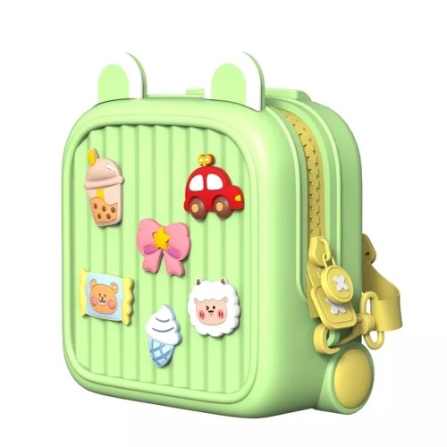 OEM Kids handbag backpack K32 green image 1