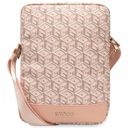 Guess PU G Cube Tablet Bag 10" Pink image 1