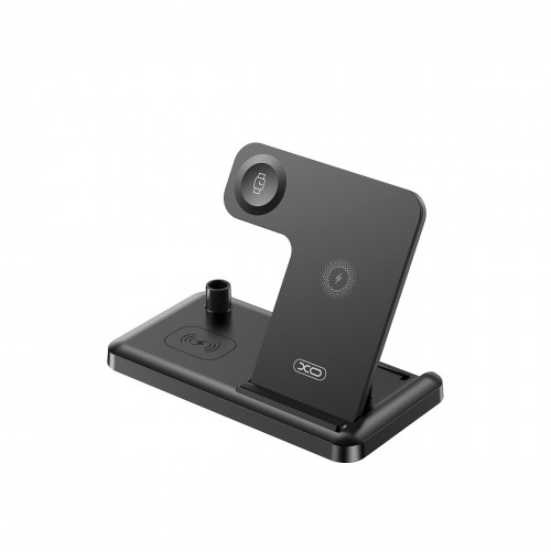 XO wireless charger WX033 4in1 15W black image 1