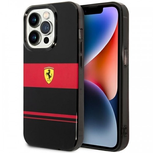 Ferrari FEHMP14LUCOK iPhone 14 Pro 6,1" czarny|black hardcase IMD Combi Magsafe image 1