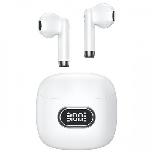 USAMS Słuchawki Bluetooth 5.3 TWS IA II series bezprzewodowe biały|white BHUIAII02 (USAMS-IAII15) image 1