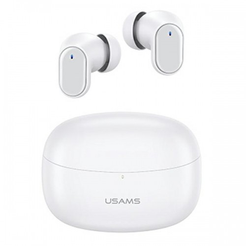 USAMS Słuchawki Bluetooth 5.1 TWS BH series bezprzewodowe biały|white BHUBH02 image 1