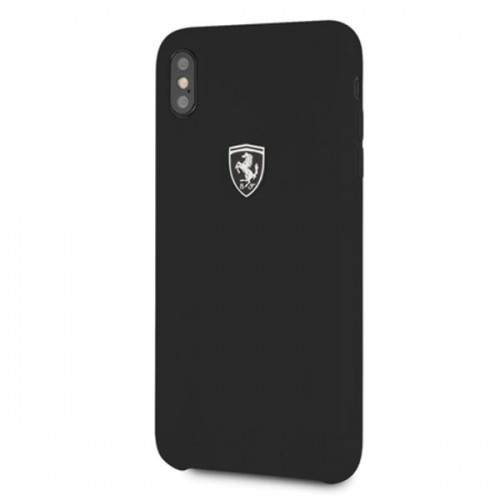 Ferrari Hardcase FEOSIHCI65BK iPhone Xs Max czarny|black Silicone Off track image 1
