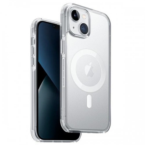 UNIQ etui Combat iPhone 14 6,1" Magclick Charging przeźroczysty|dove satin clear image 1