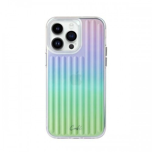 UNIQ etui Coehl Linear iPhone 14 Pro 6,1" opalowy|iridescent image 1