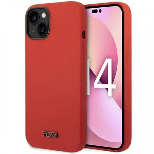 Tumi TUHCP14SSR iPhone 14 6,1" czerwony|red hardcase Liquid Silicone image 1