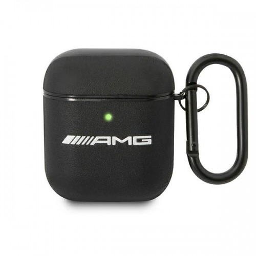 Mercedes AMG AMA2SLWK AirPods cover czarny|black Leather image 1