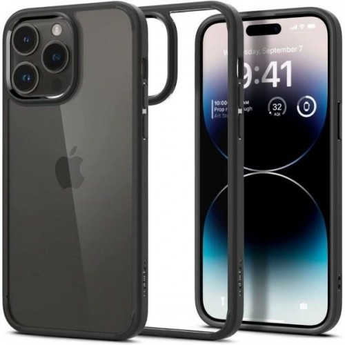 Case SPIGEN Ultra Hybrid ACS04961 do Iphone 14 Pro - Matte Black image 1