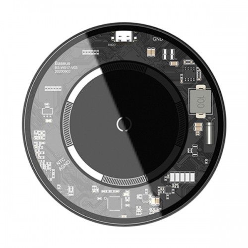OEM Baseus Induction Charger SIMPLE Magnetic Type C (WXJK-E02) Transparent image 1
