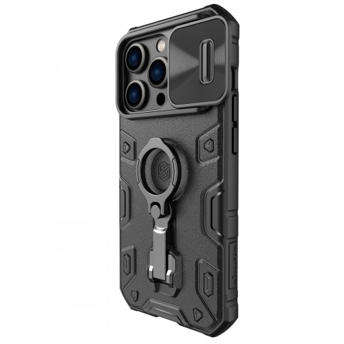 Nillkin CamShield Armor PRO Hard Case for Apple iPhone 14 Pro Black image 1