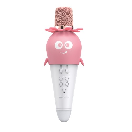 Forever Bluetooth microphone with speaker AMS-200 pink image 1