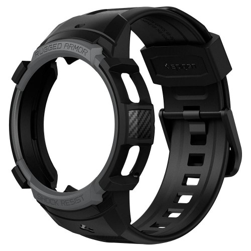 Spigen Rugged Armor "PRO" strap for Samsung Galaxy Watch 4 Classic 42 mm charcoal grey image 1