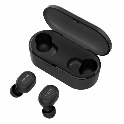 QCY T2C TWS Wireless Earphones Bluetooth V5.0 (black) image 1