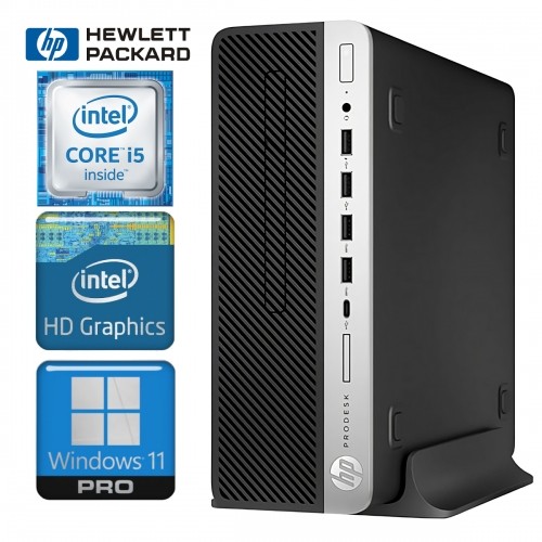 Hewlett-packard HP 600 G5 SFF i5-9500 16GB 128SSD M.2 NVME+2TB WIN11Pro image 1