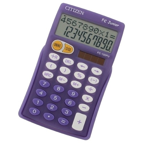 *Kalkulators Citizen FC-100PU violets image 1