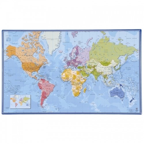Galda segums Viquel, Pasaules karte, 59.5x36.5cm image 1