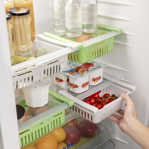 Регулируемый органайзер для холодильника Friwer InnovaGoods (2 штуки) image 1
