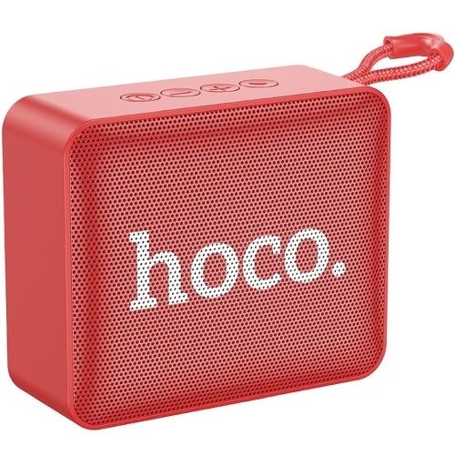 Hoco BS51 Gold Brick Bluetooth Беспроводная колонка (Красная) image 1