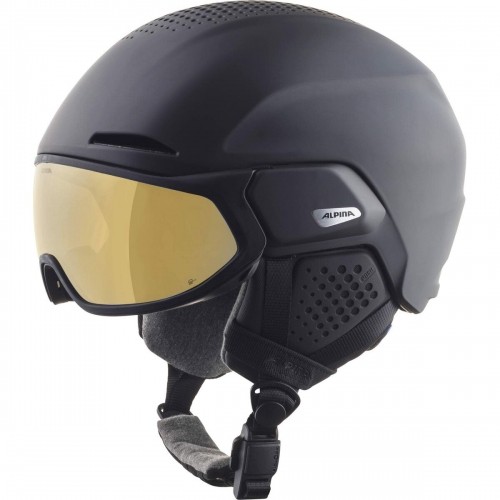 Лыжный шлем Alpina Alto Q Lite Чёрный Серый Позолоченный 59-63 cm image 1