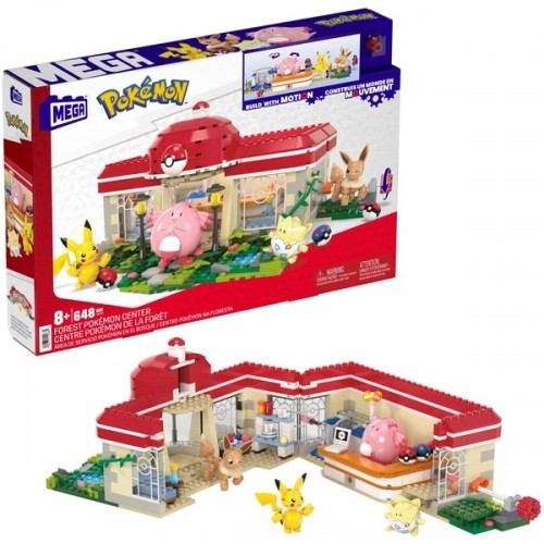 Mattel MEGA Pokémon Waldspaß Poké-Center, Konstruktionsspielzeug image 1