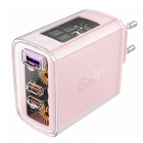 Extradigital Зарядное устройство ACEFAST 2x USB-C, USB-A, 65W, PD3.0, QC4.0 image 1