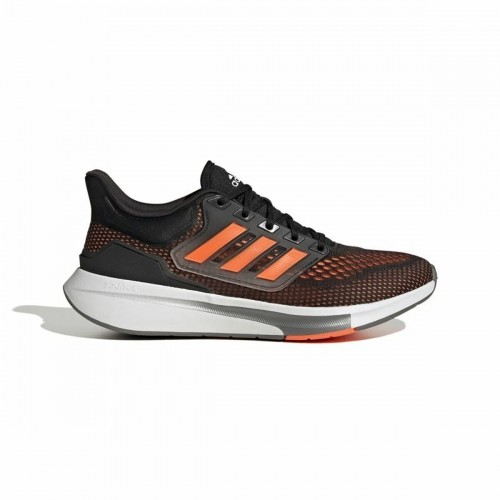 Беговые кроссовки для взрослых Adidas EQ21 Мужской Чёрный image 1