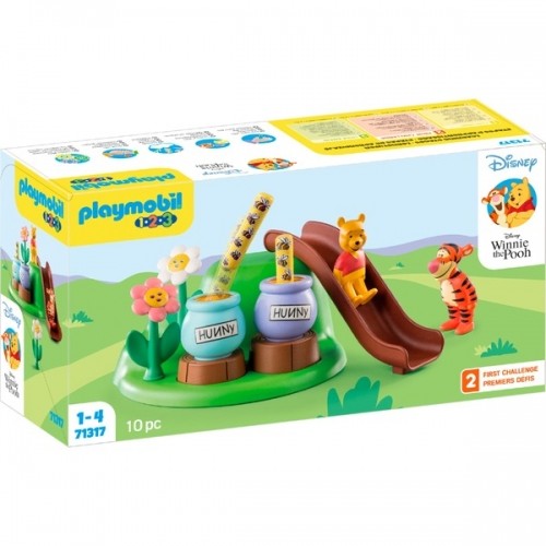 Playmobil 71317 1.2.3 & Disney: Winnies & Tiggers Bienengarten, Konstruktionsspielzeug image 1