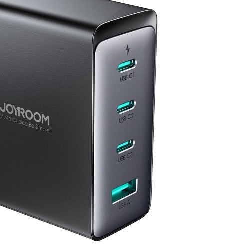 GaN charger UK Joyroom JR-TCG05UK 140W 3x USB-C USB-A + USB-C | USB-C cable 240W 1.2m image 1