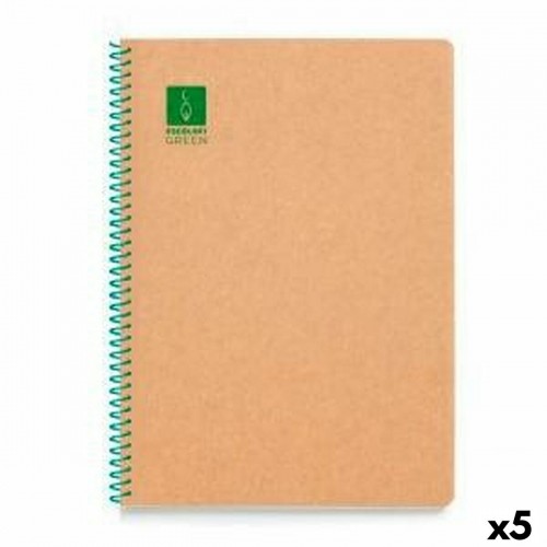 ноутбук ESCOLOFI A5 Переработанный 50 Листья Зеленый (5 штук) image 1