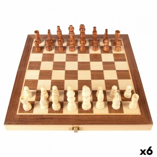 Шахматы Colorbaby Деревянный (6 штук) image 1