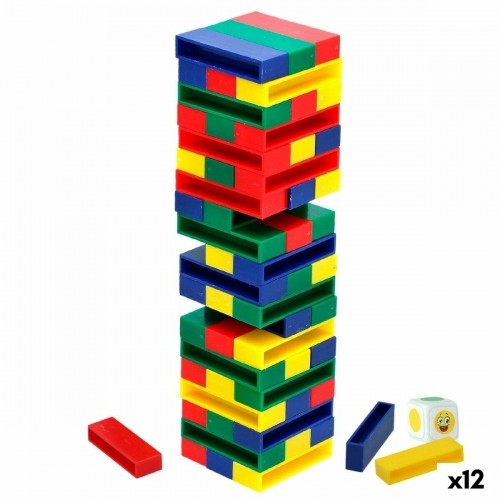 Klucīši Būvēšanai Colorbaby 5 x 1 x 1,5 cm (12 gb.) (61 Daudzums) image 1
