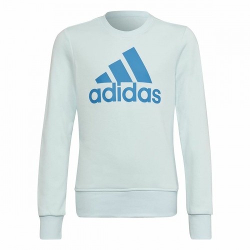 Džemperis Meitenēm Bez Kapuces Adidas Essentials Gaiši Zils image 1