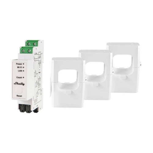3-phase Energy Meter Shelly PRO 3EM 400A Wi-Fi image 1