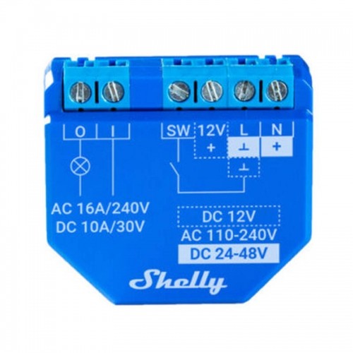 WiFi Smart Switch Shelly, 1 channel 16A image 1