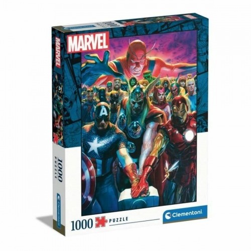 Puzle un domino komplekts Marvel Super Heroes 1000 Daudzums image 1