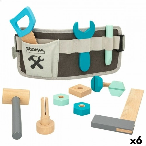 Toy tools Woomax 12 Daudzums 31 x 14 x 2,5 cm (6 gb.) image 1