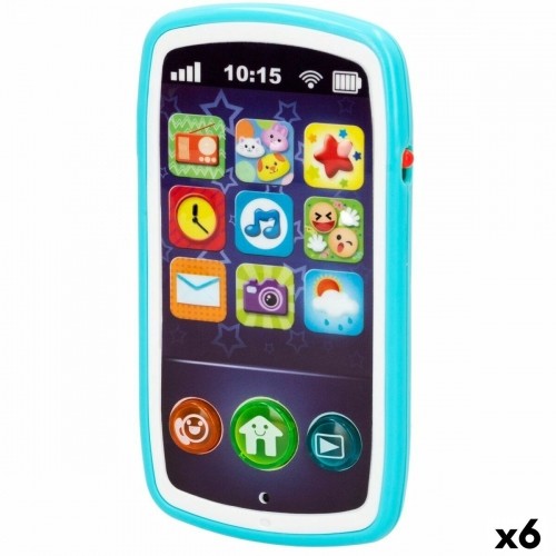 Rotaļlietu telefons Winfun 7,5 x 14 x 2 cm (6 gb.) image 1