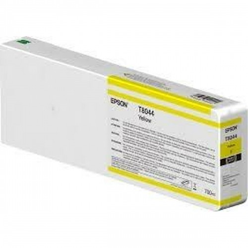 Картридж с оригинальными чернилами Epson Singlepack Yellow T804400 UltraChrome HDX/HD 700ml Жёлтый image 1