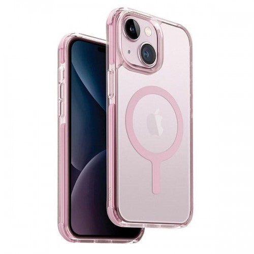 UNIQ etui Combat iPhone 15 Plus | 14 Plus 6.7" Maglick Charging różowy|baby pink image 1