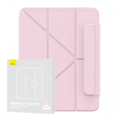 Magnetic Case Baseus Minimalist for Pad Pro 12.9″ (2018|2020|2021) (baby pink) image 1