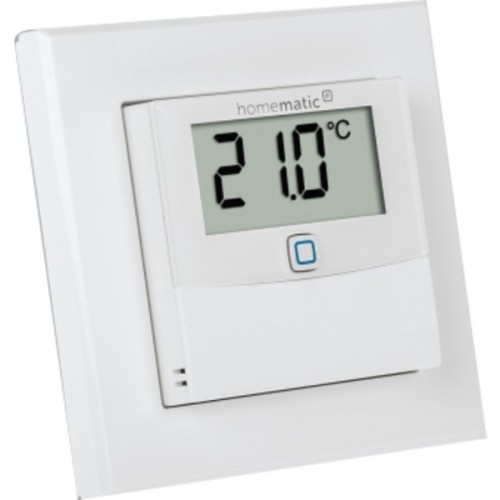 Homematic Ip Smart Home Temperatur & Luftfeuchtigkeitssensor mit Display (HmIP-STHD) image 1