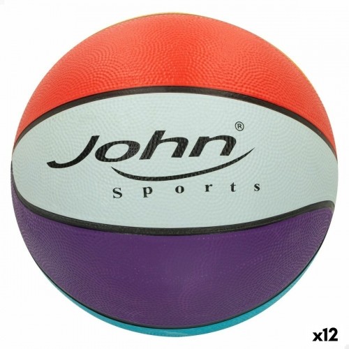 Basketbola bumba John Sports Rainbow 7 Ø 24 cm 12 gb. image 1