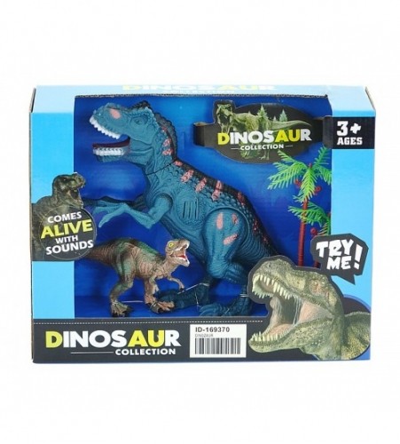 Adar Dinozaura figūras (viens ar skaņu) plastmas. 29,5x22x10 cm 525603 image 1