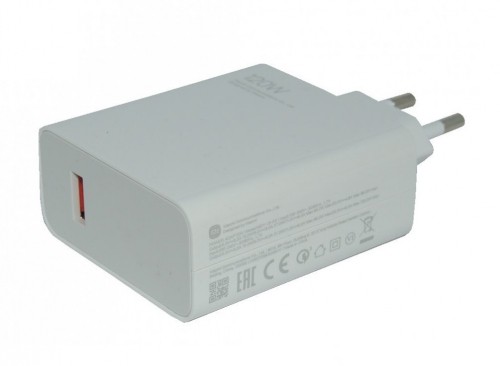 Xiaomi MDY-13-EE USB 120W Travel Charger White (Bulk) image 1